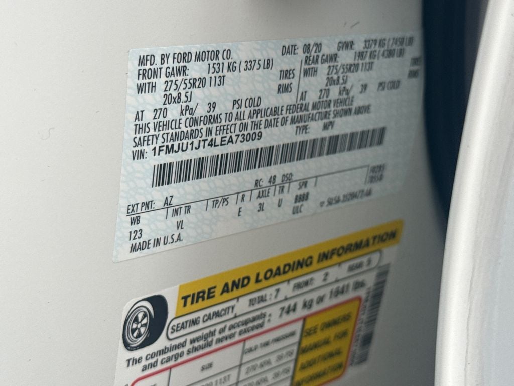 2020 Ford Expedition XLT