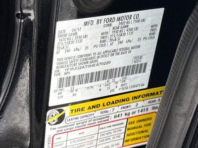 2017 Ford Expedition Limited