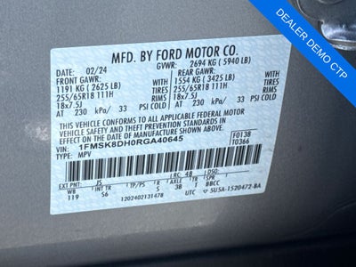 2024 Ford Explorer XLT