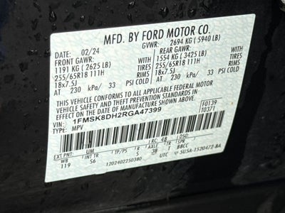 2024 Ford Explorer XLT