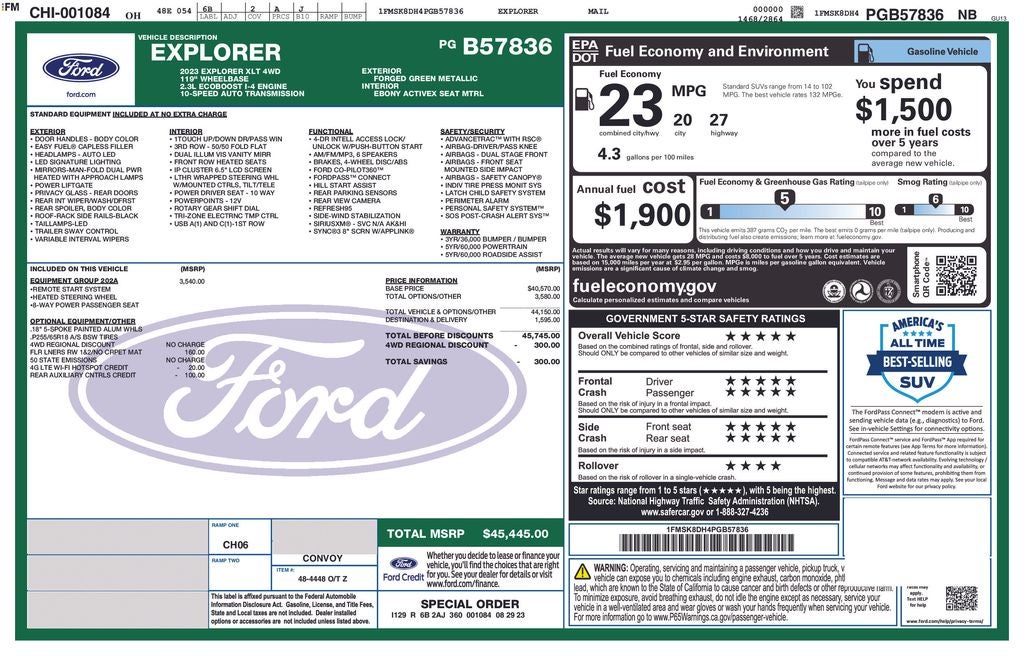 2023 Ford Explorer XLT