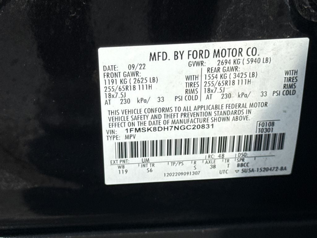 2022 Ford Explorer XLT