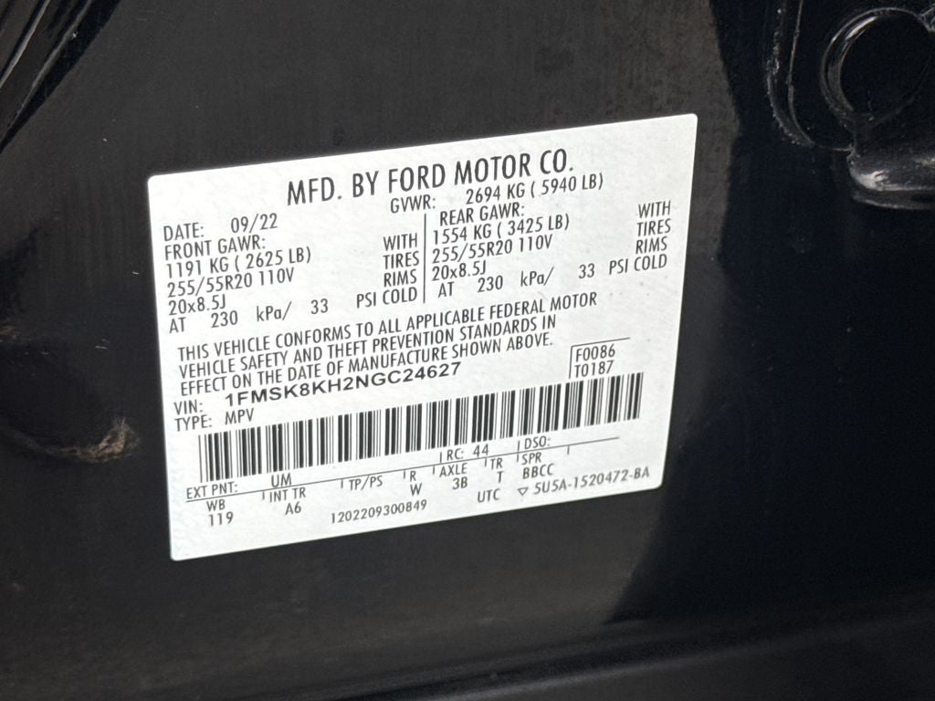 2022 Ford Explorer ST-Line