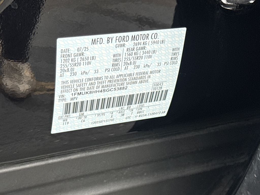 2025 Ford Explorer Platinum