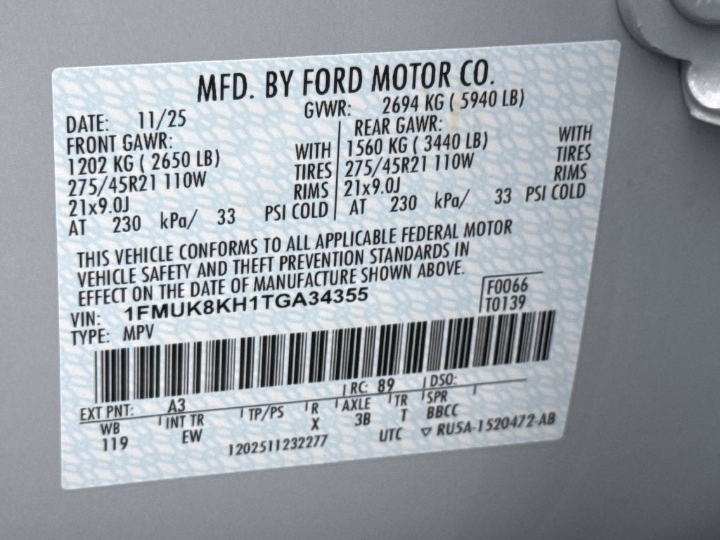 2026 Ford Explorer ST-Line