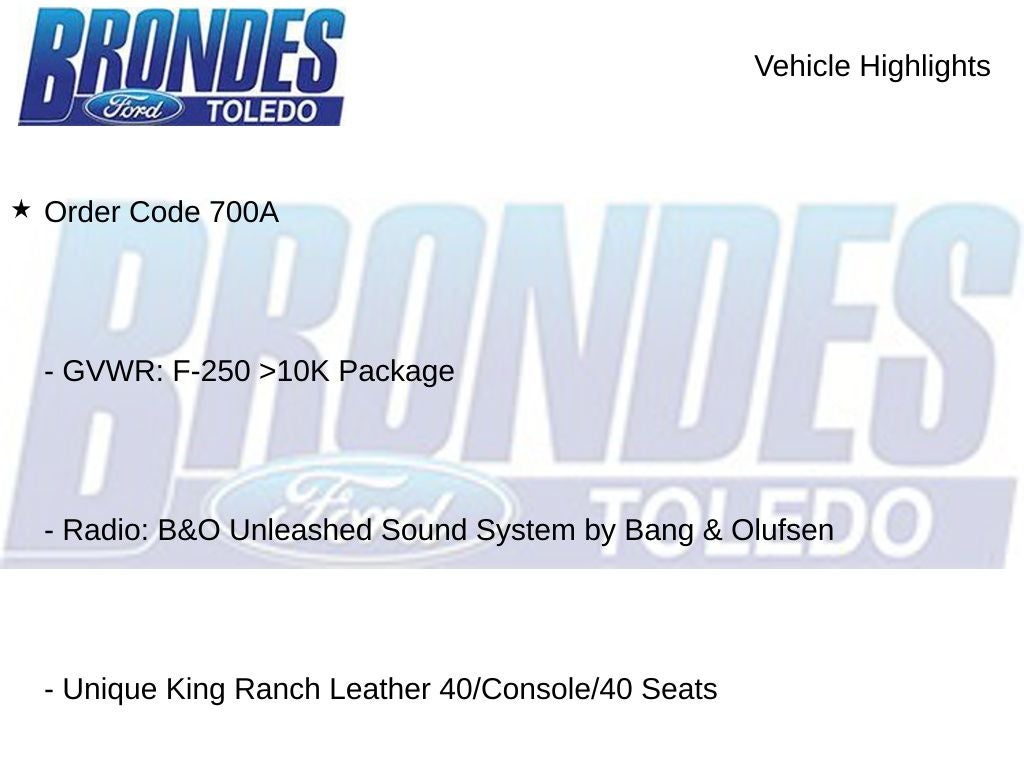 2026 Ford F-250SD King Ranch
