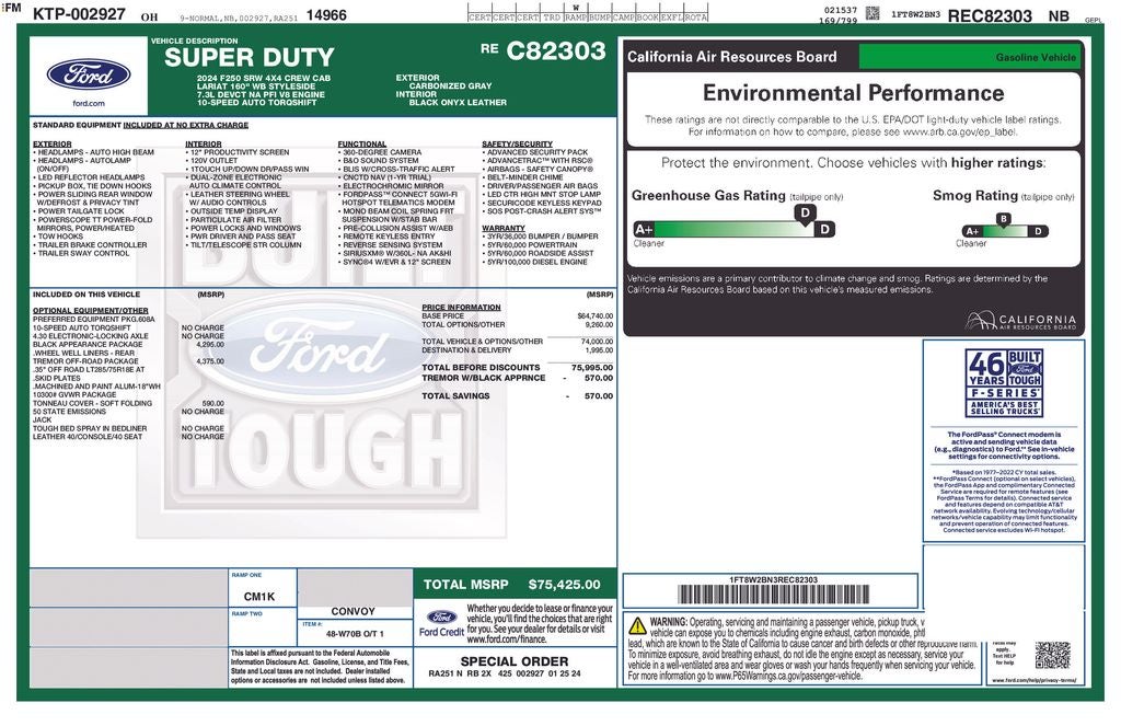 2024 Ford F-250SD Lariat