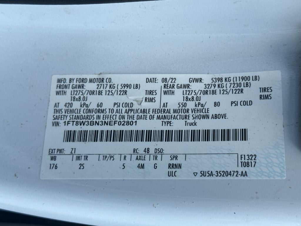 2022 Ford F-350SD XLT