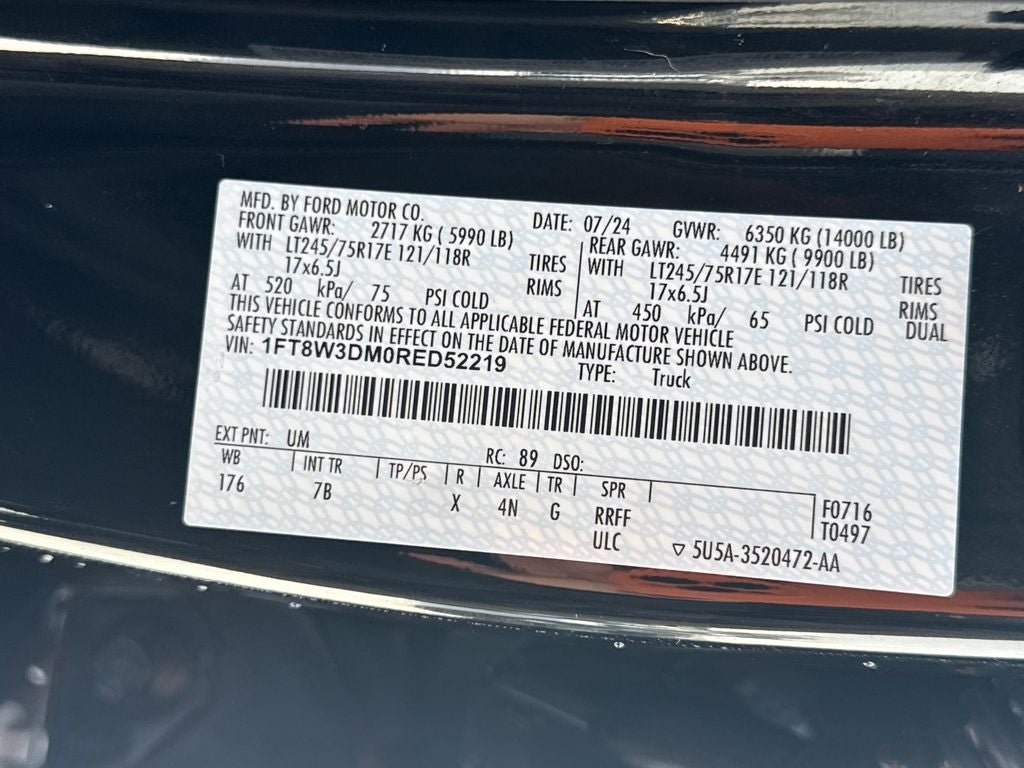 2024 Ford F-350SD Platinum DRW