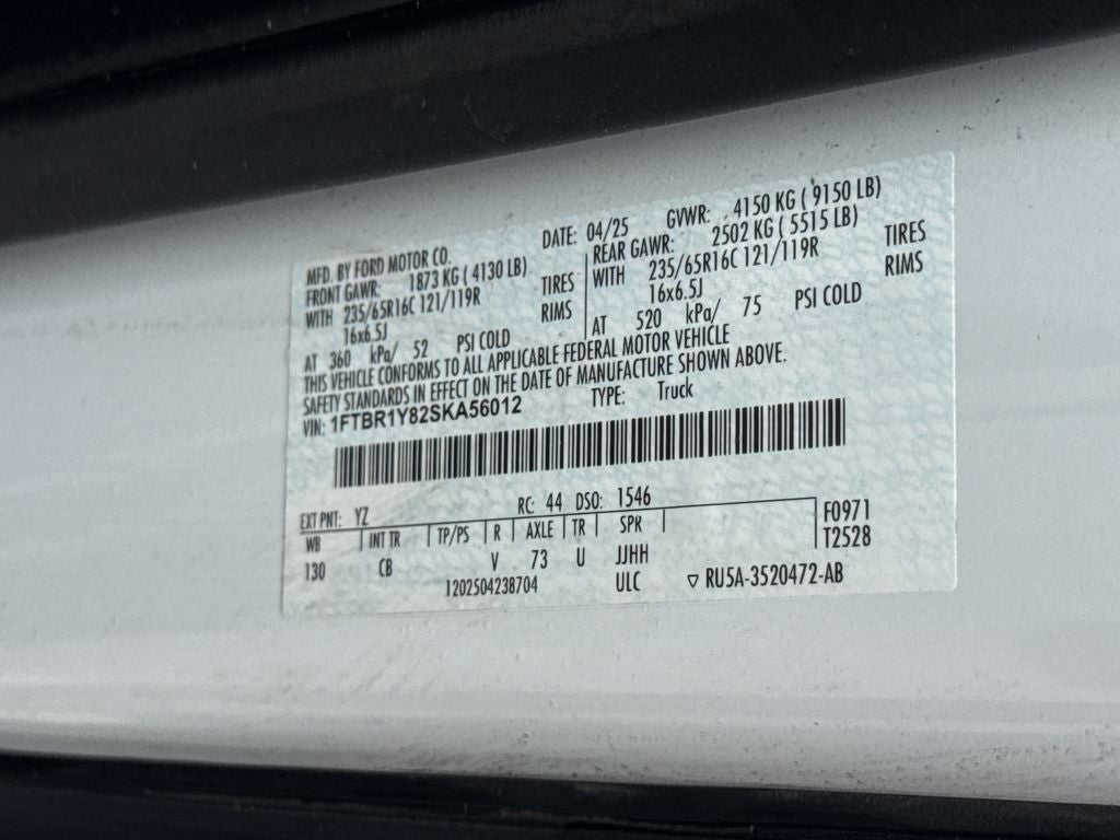 2025 Ford Transit-250 Base