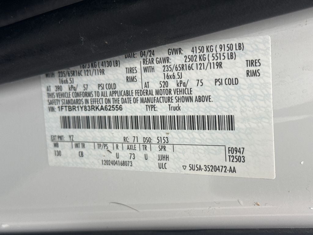 2024 Ford Transit-250 Base