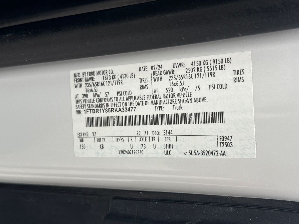 2024 Ford Transit-250 Base