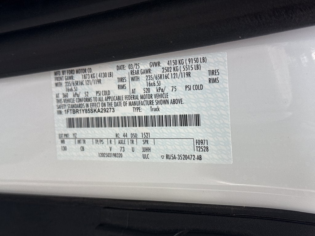 2025 Ford Transit-250 Base