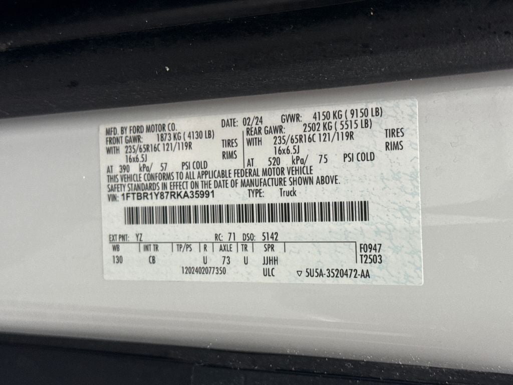 2024 Ford Transit-250 Base