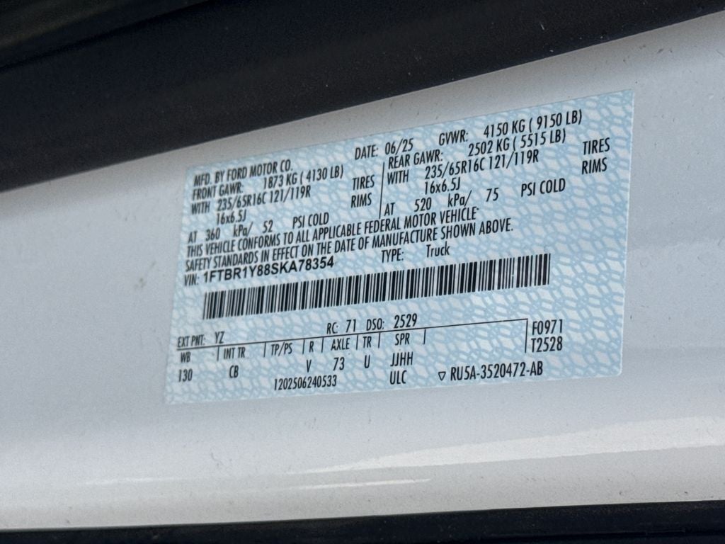 2025 Ford Transit-250 Base