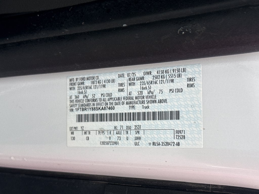 2025 Ford Transit-250 Base