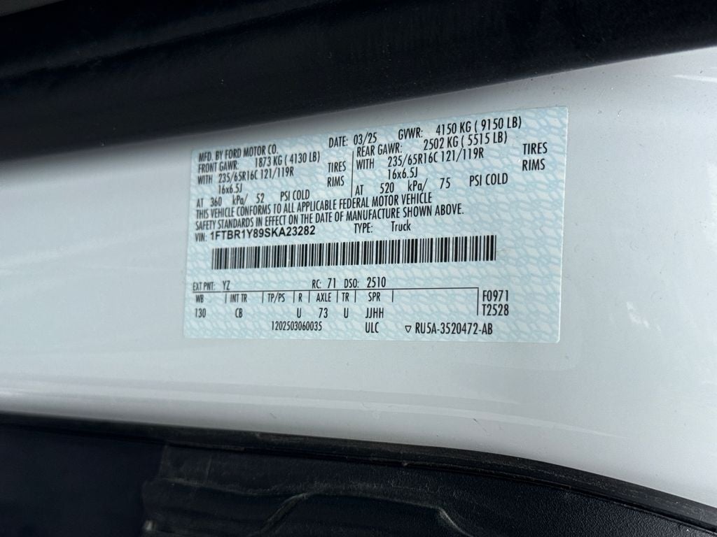2025 Ford Transit-250 Base