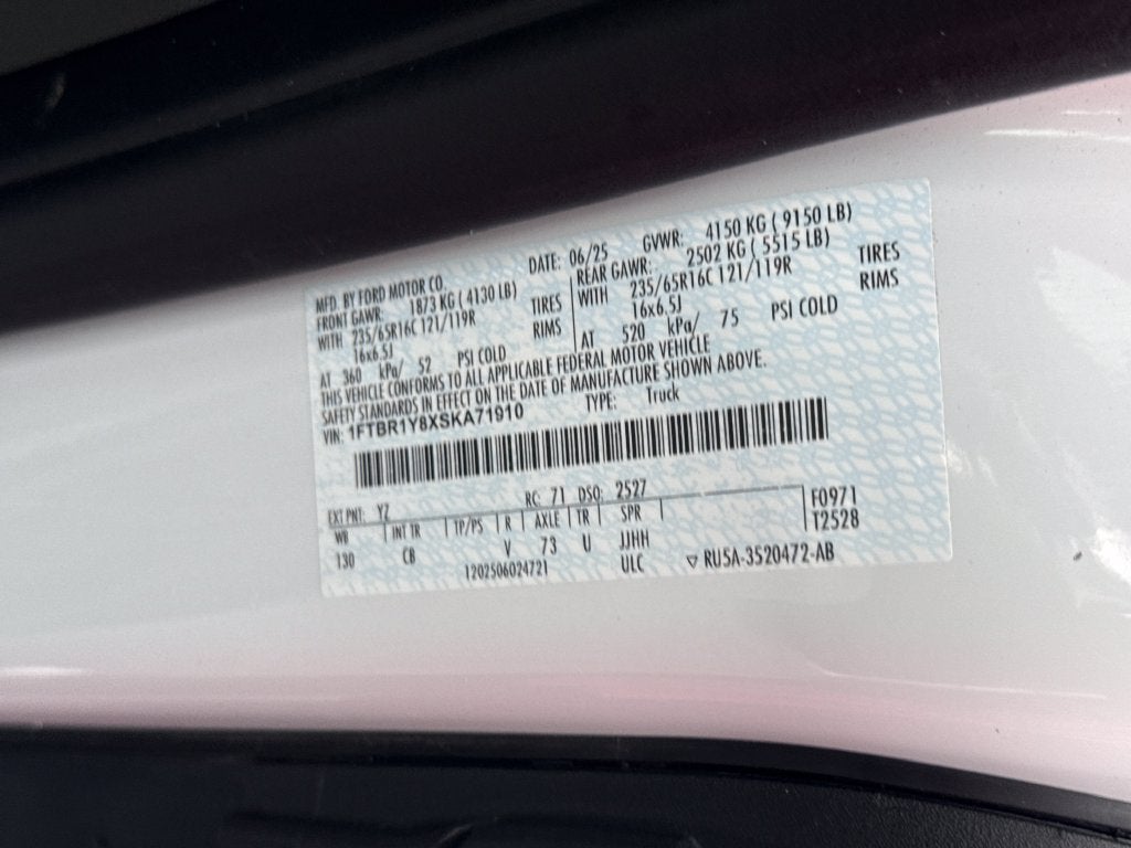 2025 Ford Transit-250 Base