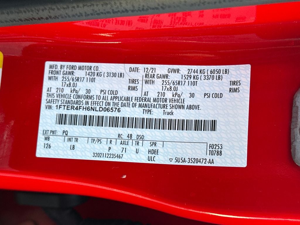 2022 Ford Ranger XLT