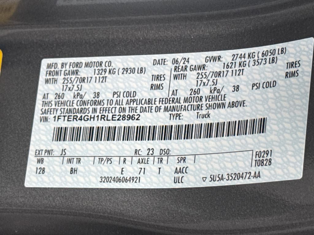 2024 Ford Ranger XLT