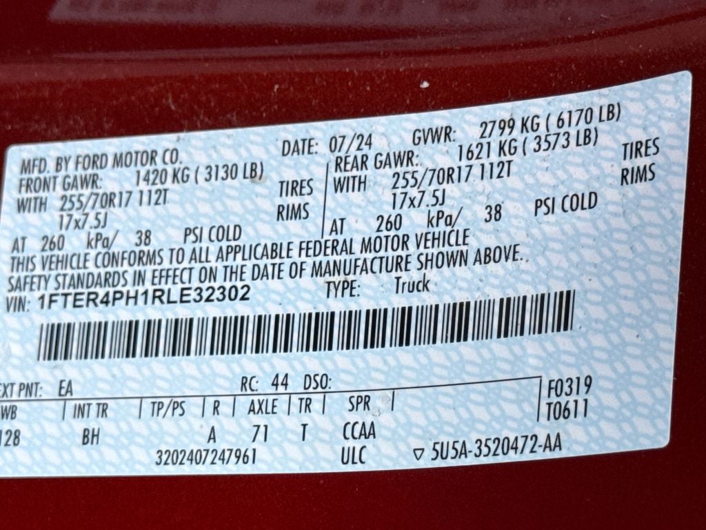 2024 Ford Ranger XL