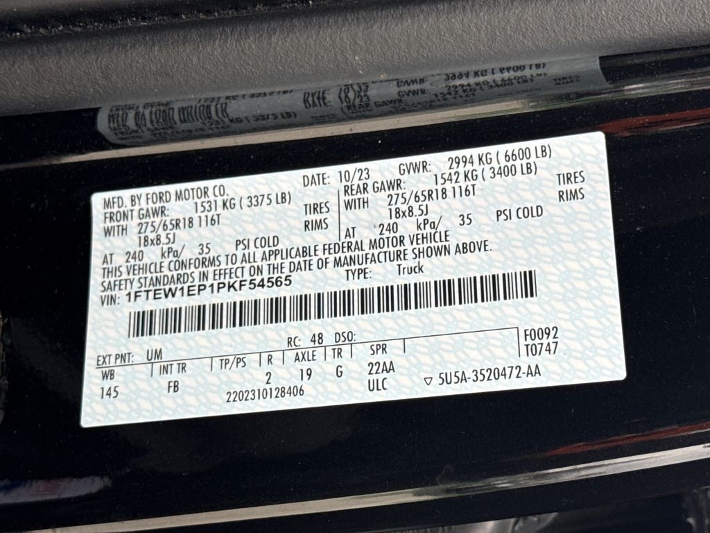 2023 Ford F-150 XLT
