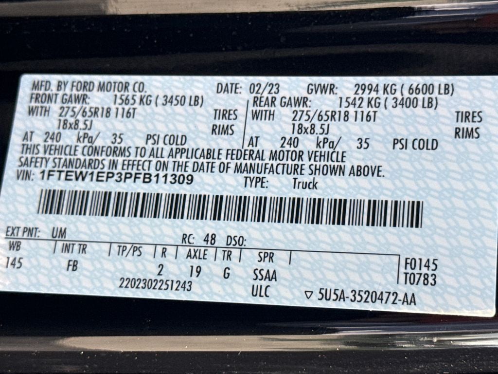2023 Ford F-150 XLT