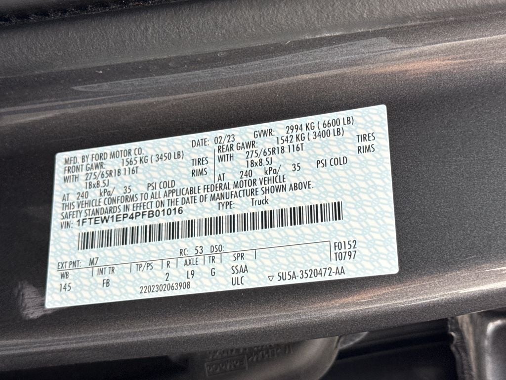 2023 Ford F-150 XLT
