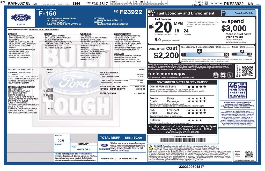 2023 Ford F-150 XLT