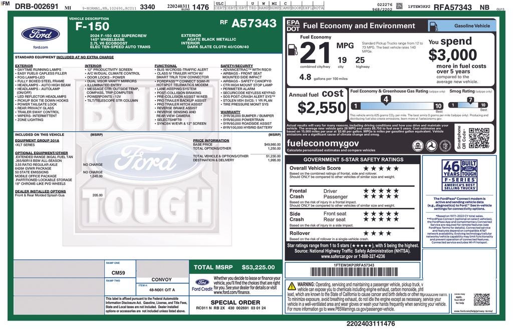 2024 Ford F-150 XLT