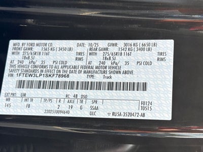 2025 Ford F-150 XLT