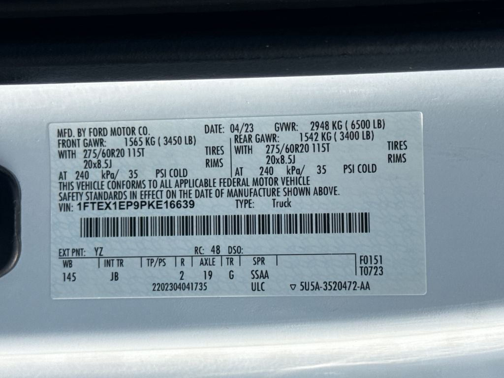 2023 Ford F-150 XL