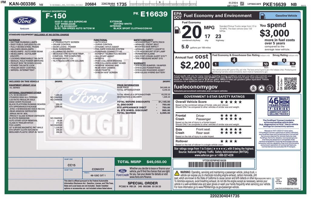 2023 Ford F-150 XL