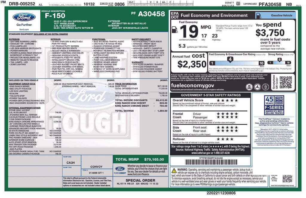 2023 Ford F-150 King Ranch