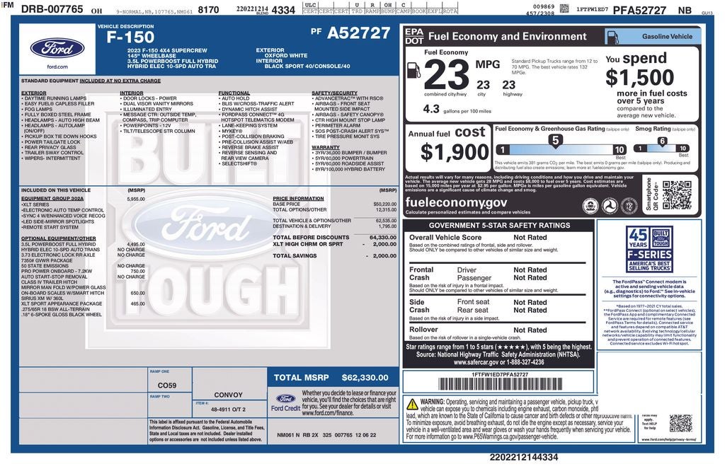 2023 Ford F-150 XLT