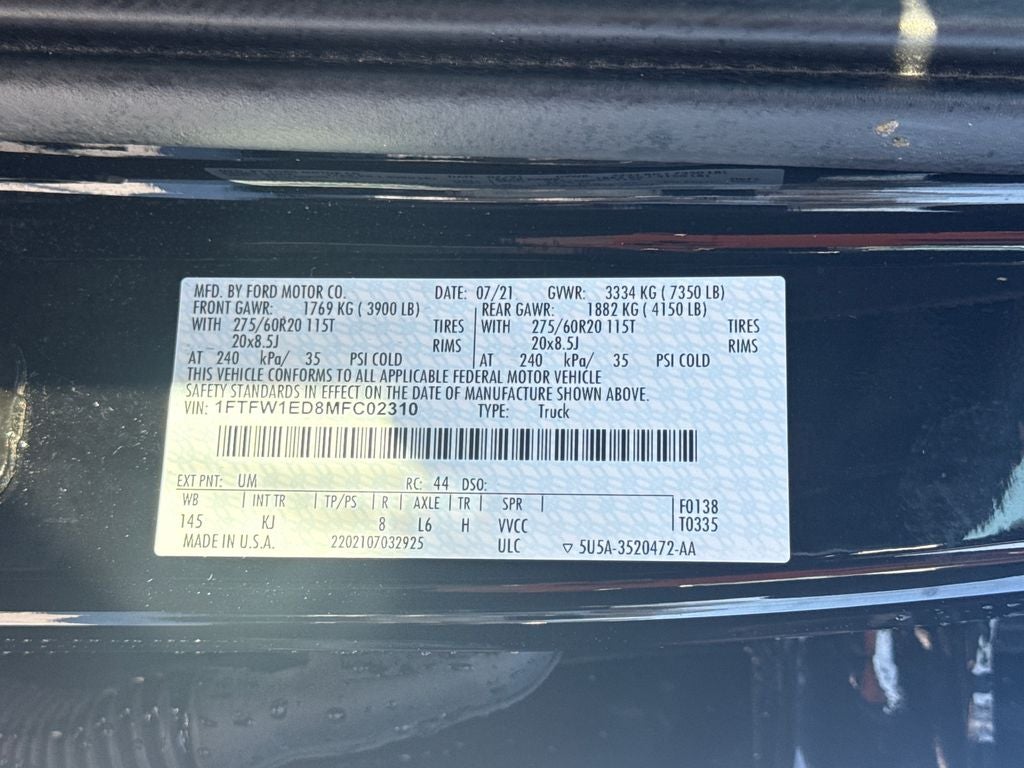 2021 Ford F-150 King Ranch