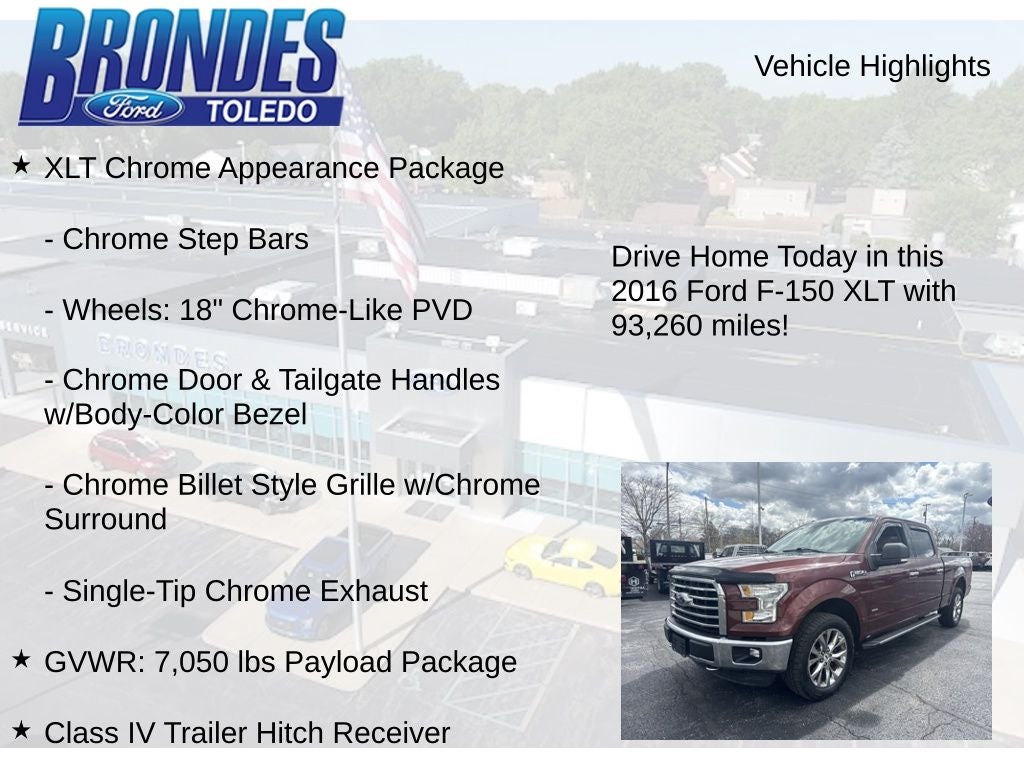 2016 Ford F-150 XLT