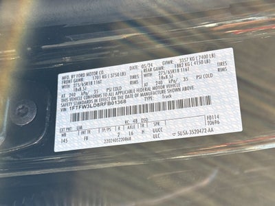 2024 Ford F-150 XLT