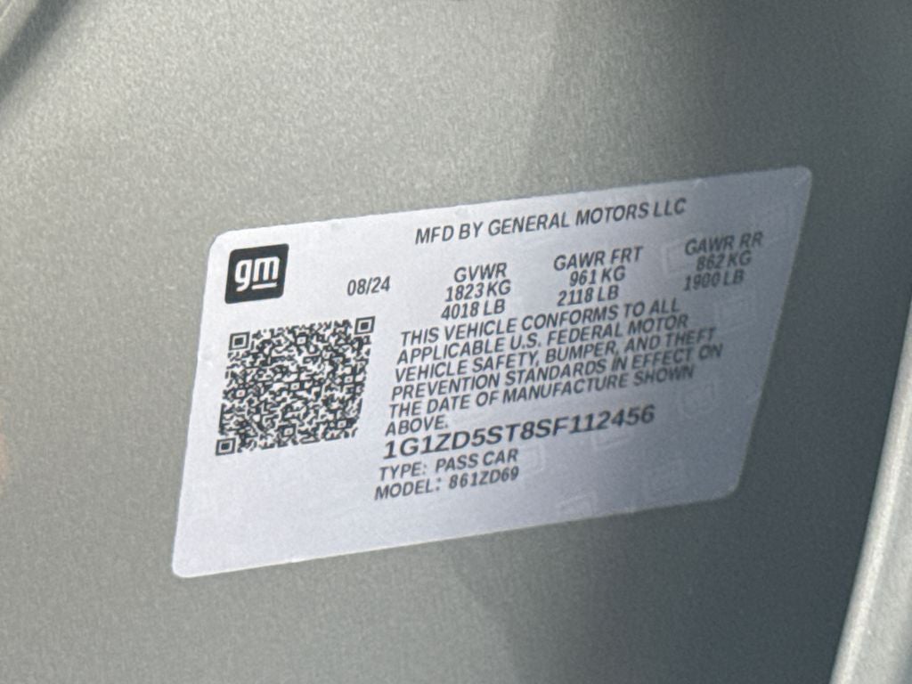 2025 Chevrolet Malibu LT 1LT