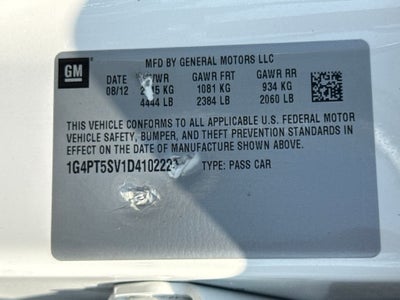 2013 Buick Verano Premium Group