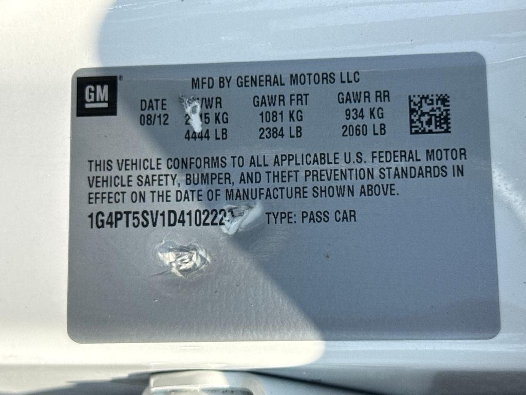2013 Buick Verano Premium Group
