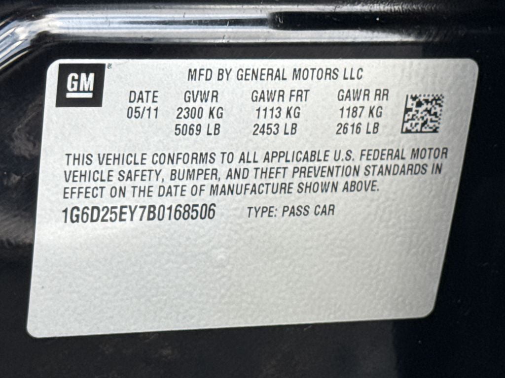 2011 Cadillac CTS 3.0L Performance