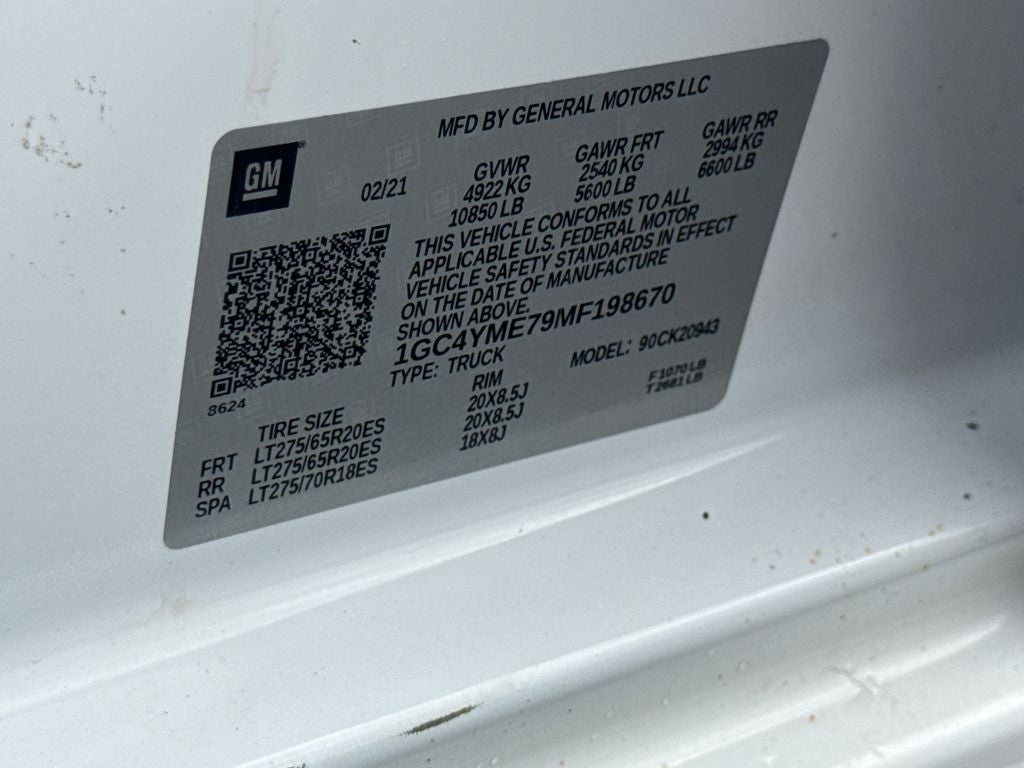 2021 Chevrolet Silverado 2500HD Custom