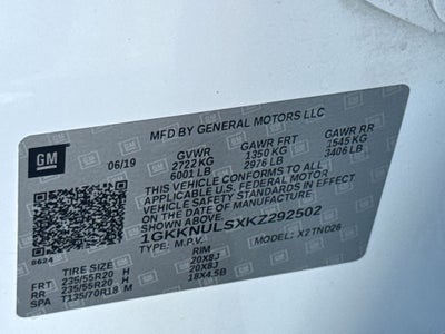 2019 GMC Acadia SLT-1
