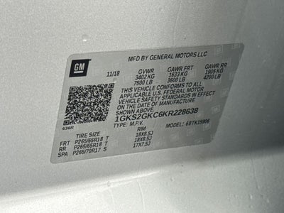 2019 GMC Yukon XL SLT