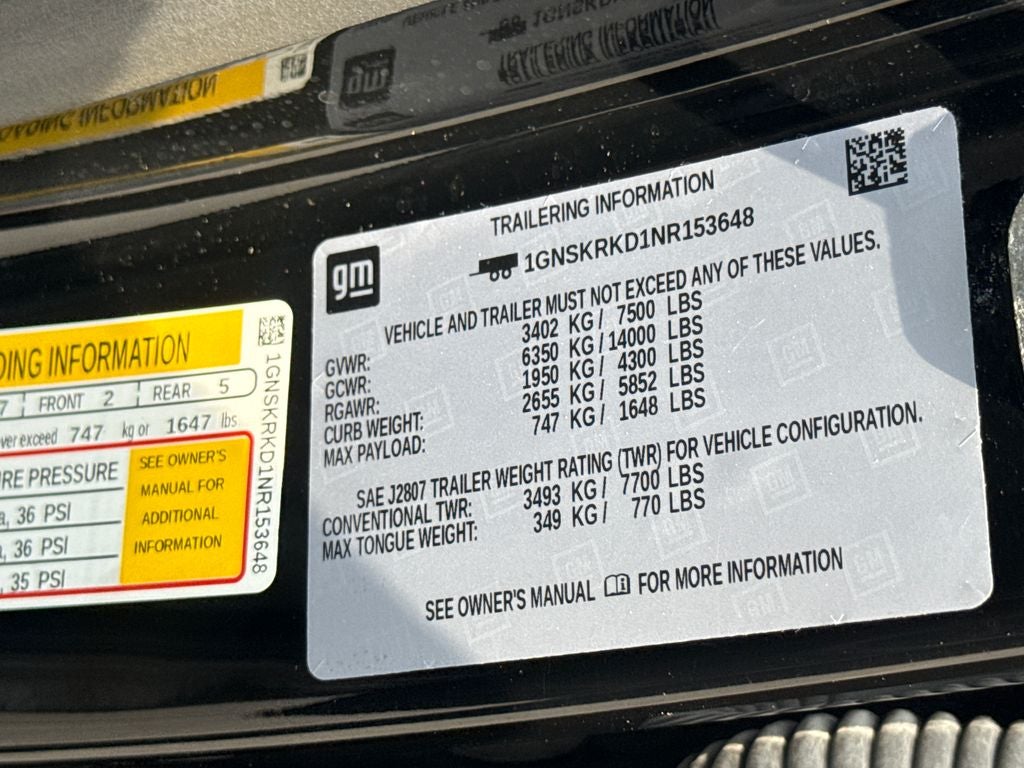 2022 Chevrolet Tahoe RST