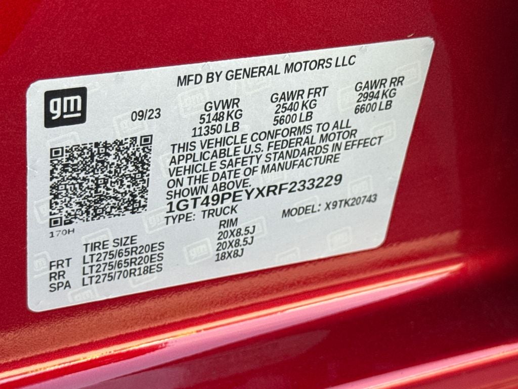 2024 GMC Sierra 2500HD AT4