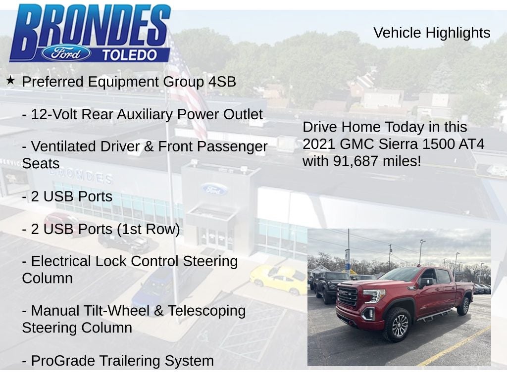 2021 GMC Sierra 1500 AT4