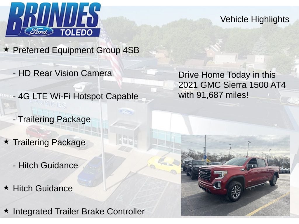 2021 GMC Sierra 1500 AT4