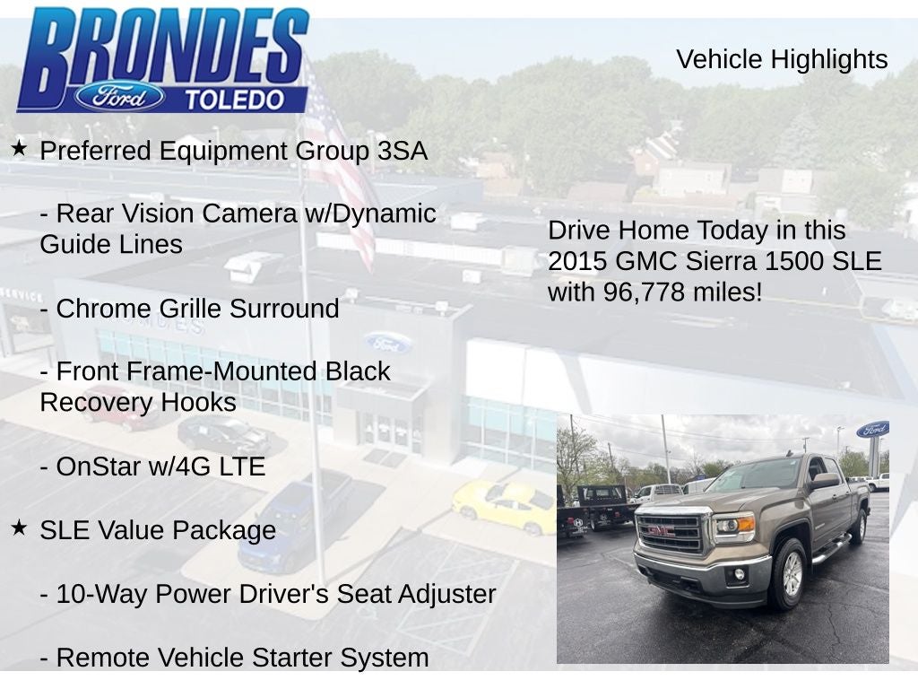 2015 GMC Sierra 1500 SLE